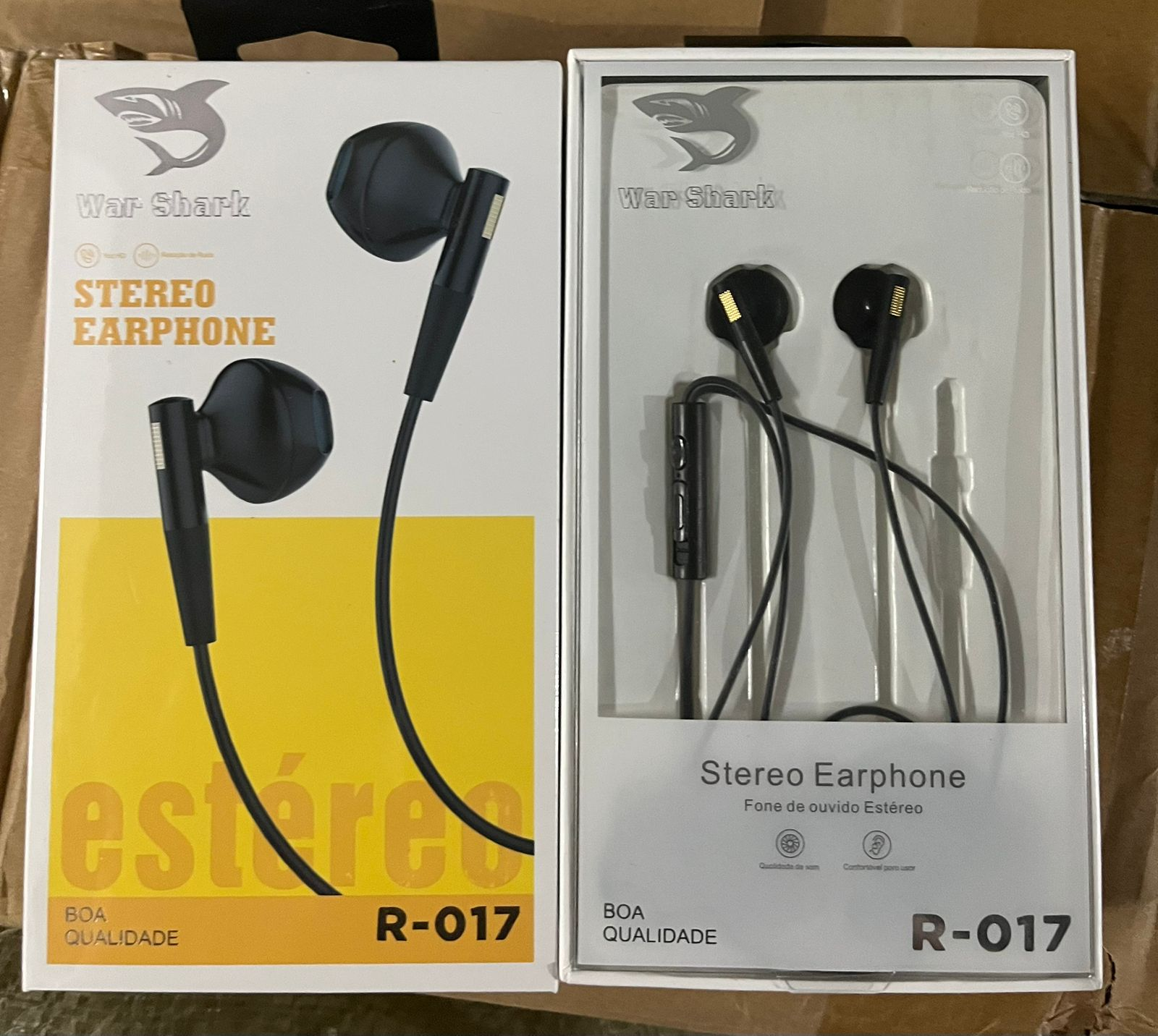 Fone De Ouvido War Shark R-017