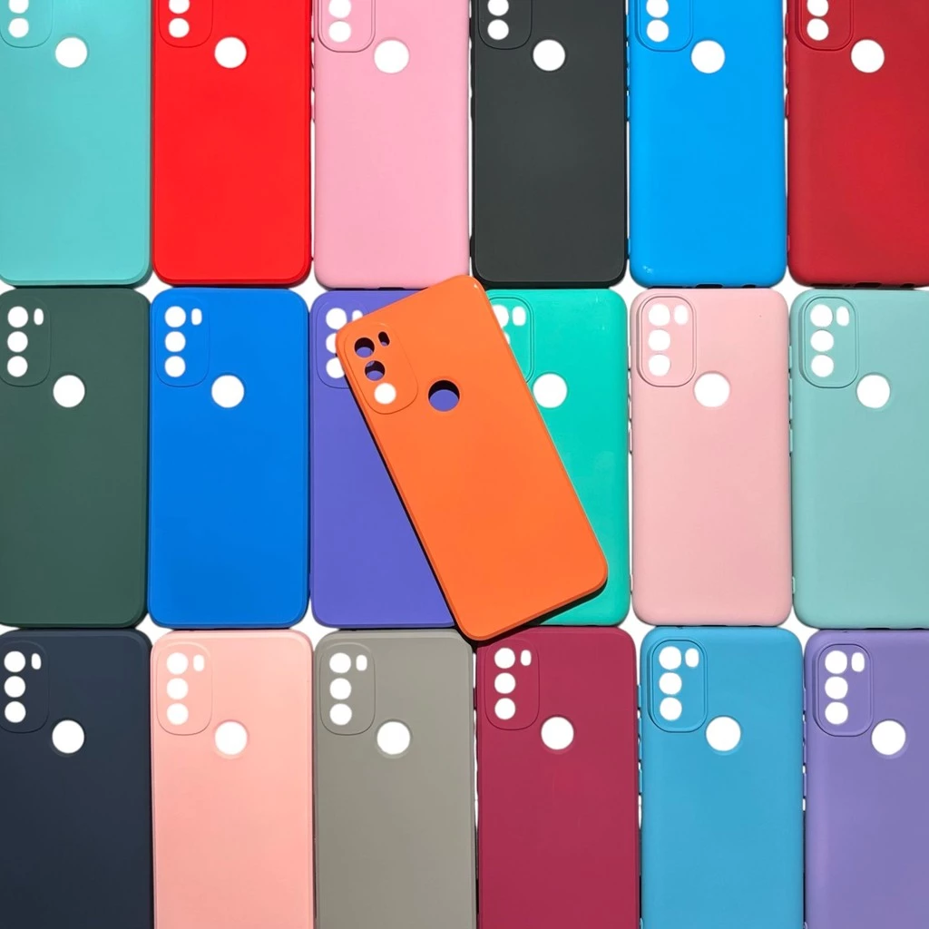 CAPINHA MOTOROLA MT G71 - AZUL AGUA