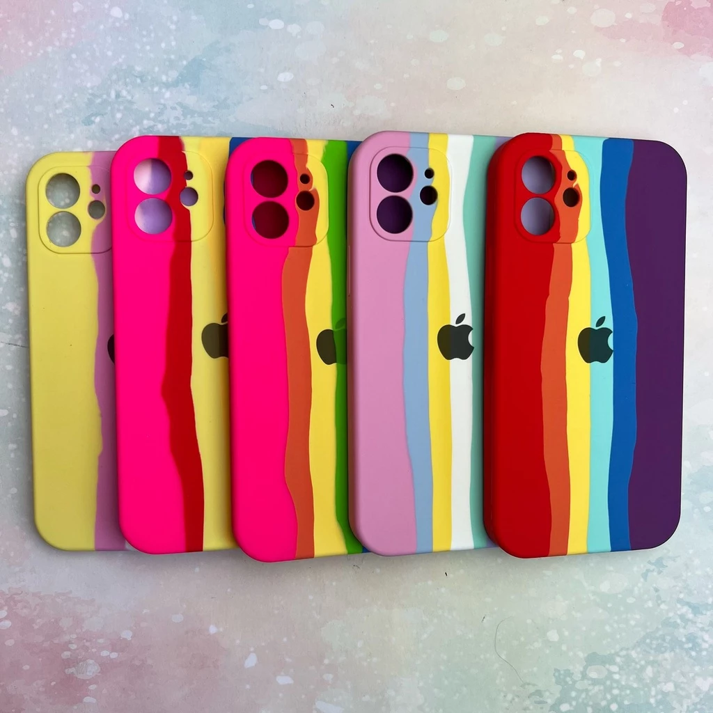 CAPINHA ARCO IRIS IPHONE IP 12/12 PRO