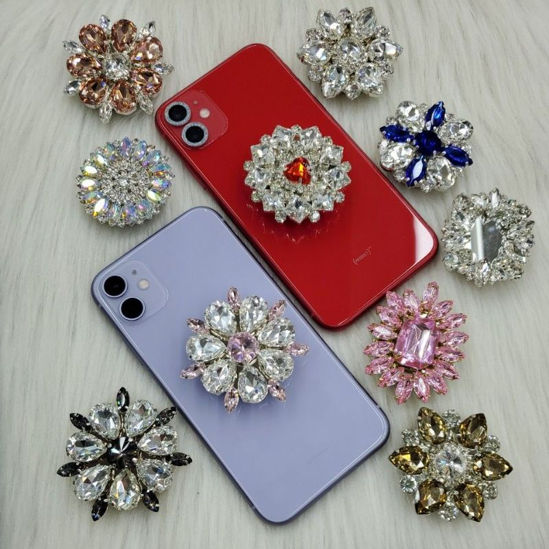 SUPORTE PARA CELULAR POPSOCKET STRASS