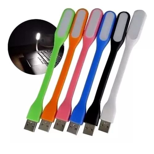 Lâmpada Flexível Usb Notebook Portátil Leitura