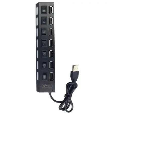 Mini Hub Usb 7 Portas 2.0 Extensor Hb-T57 Knup