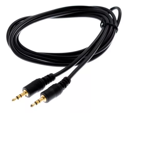 Cabo Auxiliar Reforçado P2 X P2 - 1.5 Metros