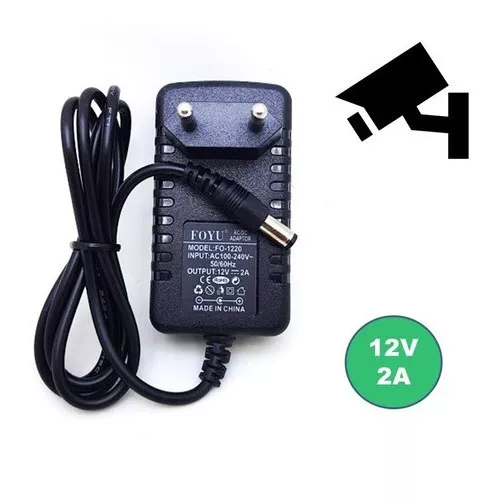 Fonte De Alimentação 12v 2a Tb0154 P/ Eletrônicos Em Geral