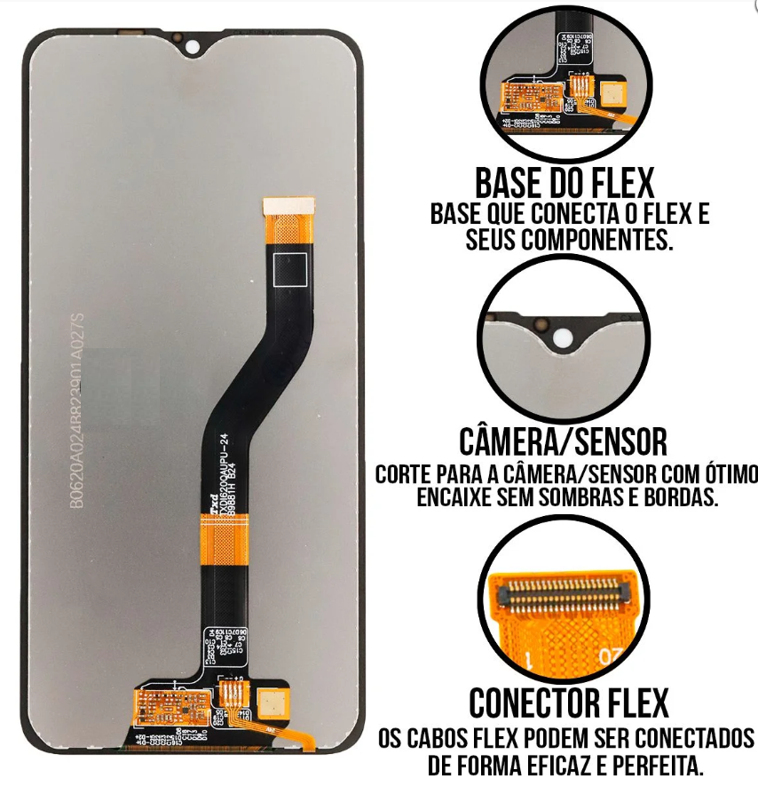 Frontal Galaxy A10S S/A Compatível Com Samsung