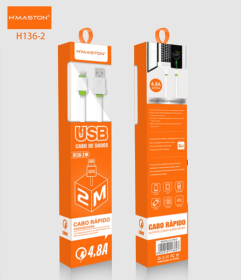 CABO USB 2M - H136-2 IPHONE