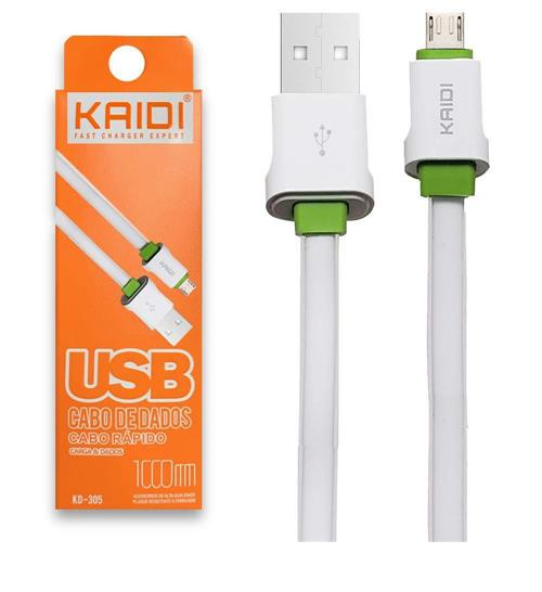 CABO USB 1M - KD-305 TIPO V8