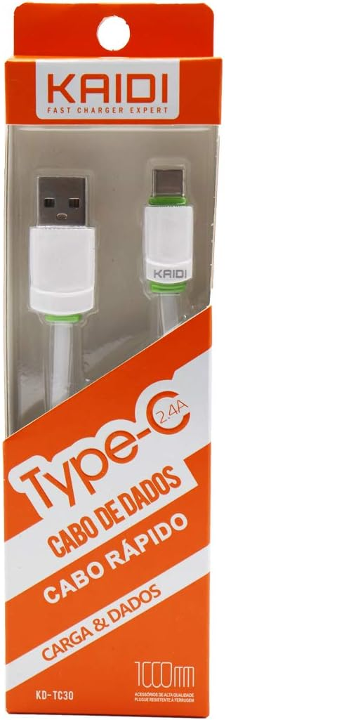 CABO USB 1M - KD-TC30 TIPO C