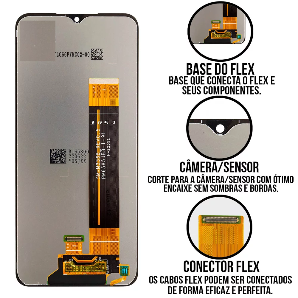 FRONTAL SAMSUNG GALAXY S/A A05