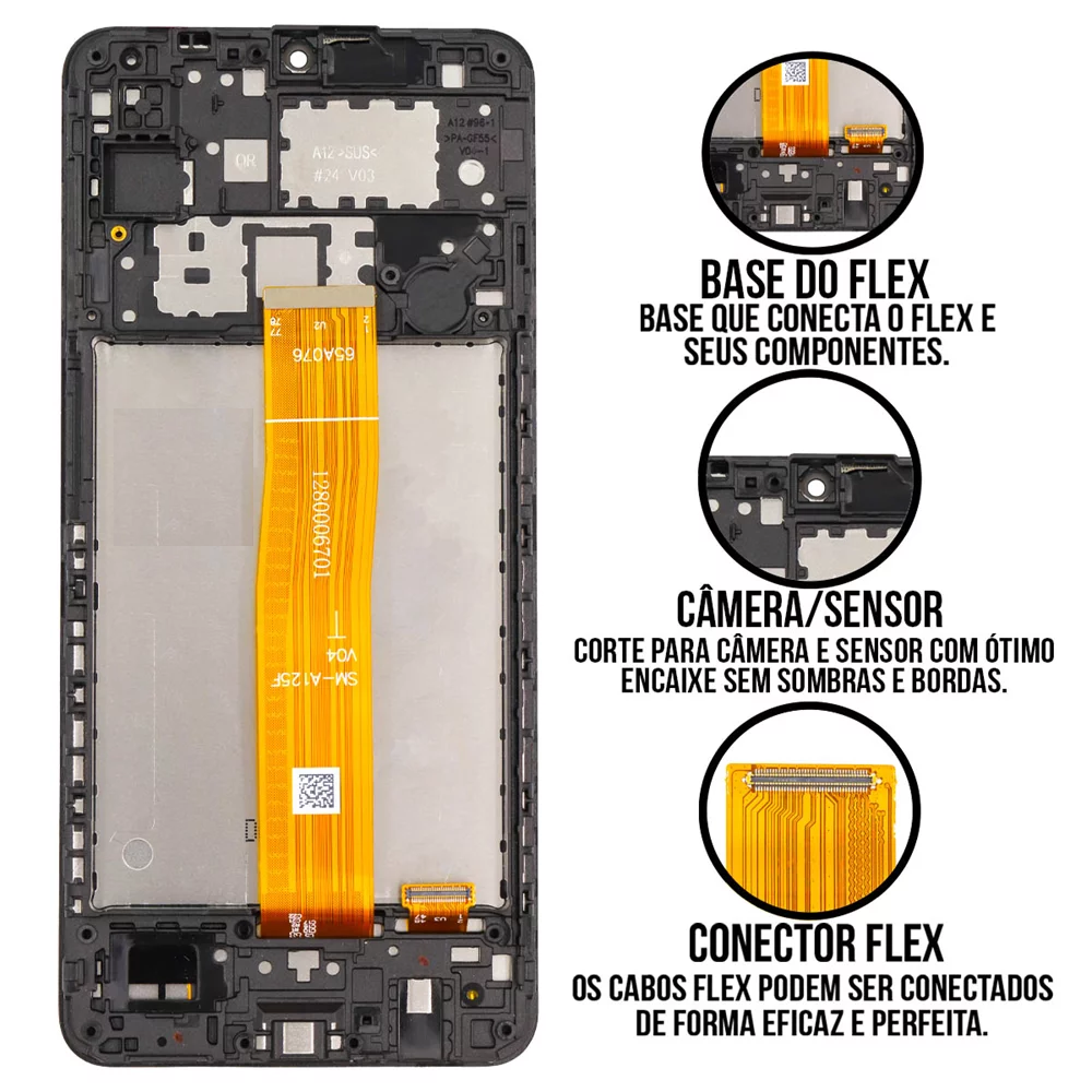 FRONTAL SAMSUNG GALAXY C/A A12