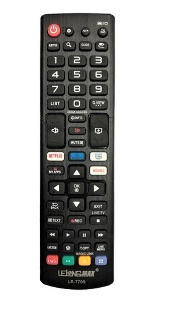 CONTROLE TV LE-7707